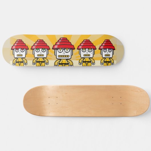 デボボボッツスケートボード スケートボード (横)