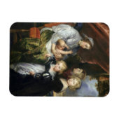 デボラ・キップとその子ども マグネット (横)