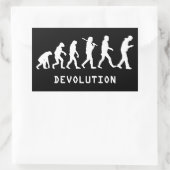 デボルブ携帯電話 長方形シール (バッグ)