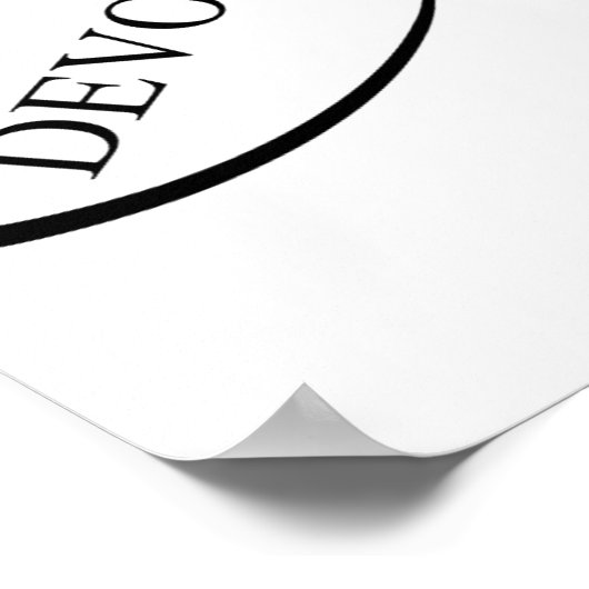 デボルブ ポスター (角)