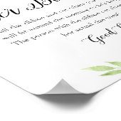 デボンどのように彼女の腹の赤ちゃんシャワーゲーム大きい ポスター (角)