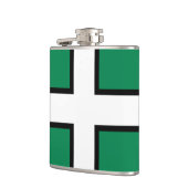 デボンのSt. Petrocの旗/旗 フラスク (左)