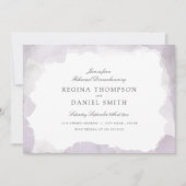 デボンエアラベンダーリハーサルディナー 招待状 (正面)