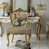 デボングラスブーファントポートレート&スワン 薄葉紙