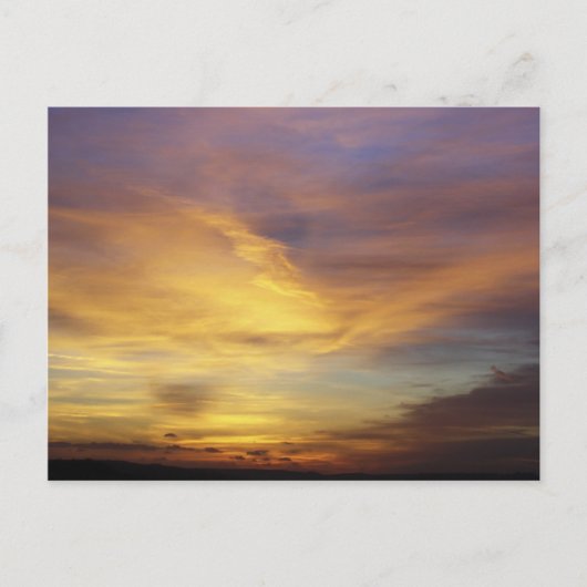 デボンサンセットはがき ポストカード (正面)