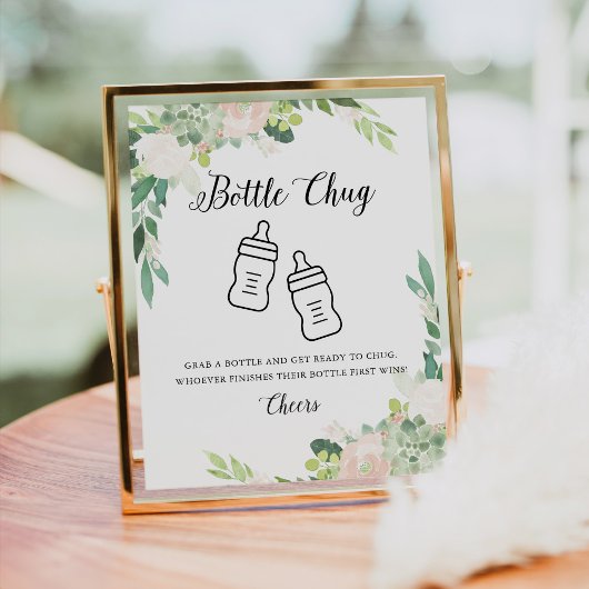 デボンボトルベビーシャワーゲーム ポスター