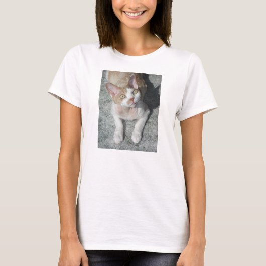 デボンレックスかわいい Tシャツ (正面)