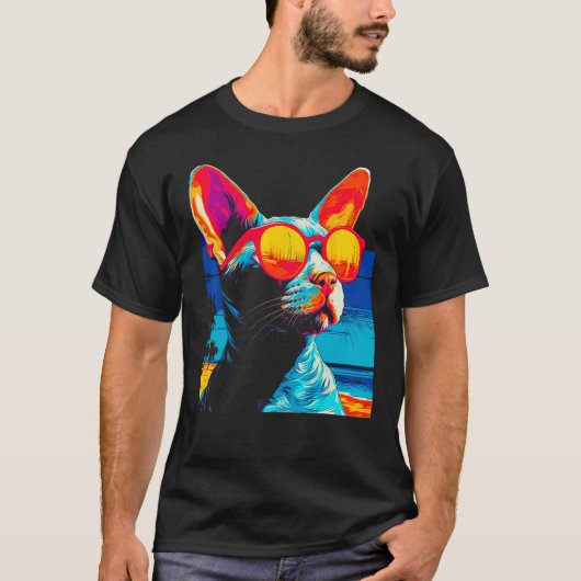 デボンレックスのサングラス Tシャツ (正面)