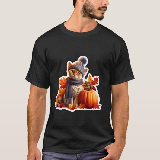 デボンレックスの飼い主、サンクスギビングママD Tシャツ (正面)