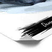 デボンレックスキャットプリント |キャットウォールプリント ポスター (角)