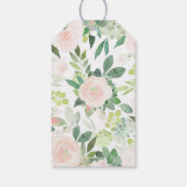 デボン多肉質赤面フローラ赤ちゃんシャワー賛成 ギフトタグ (裏面)