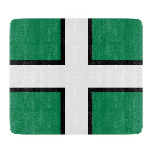 デボン州旗（イギリス郡） カッティングボード (正面)