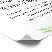 デボン彼らは何歳だったブライダルゲームサイン ポスター (角)