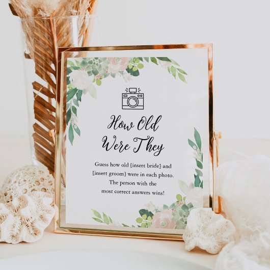 デボン彼らは何歳だったブライダルゲームサイン ポスター