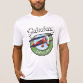 デボン旅行ステッカー Tシャツ (正面)