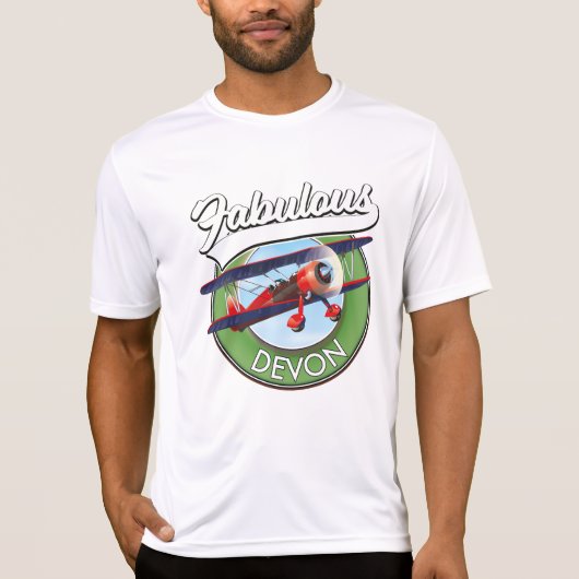 デボン旅行ステッカー Tシャツ (正面)