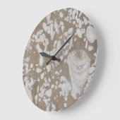 デボン紀の化石峡 ラージ壁時計 (傾斜)