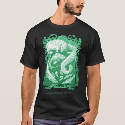 デボン紀 Tシャツ (正面)