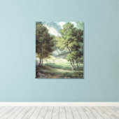 デボン・カーズウェル キャンバスプリント (インサイチュ (ウッドフロア))