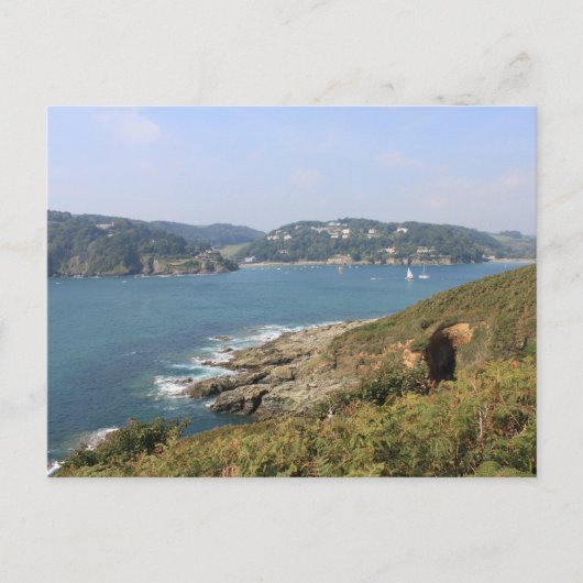 デボン・サルコム河口 ポストカード (正面)