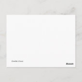 デボン・ダウリッシュ ポストカード (裏面)