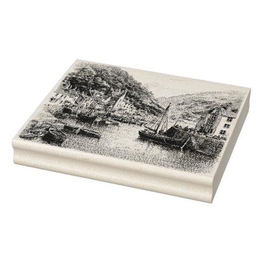 デボン・リンマス・ヴィレッジ ラバースタンプ (スタンプ)