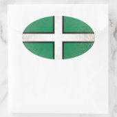 デボン 楕円形シール (バッグ)