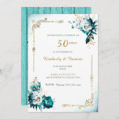 デボーダ50アニヴェルサリオコンエンコーヴィンテージ 招待状 (正面/裏面)