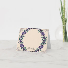 デマのリースの結婚式は感謝していしています サンキューカード