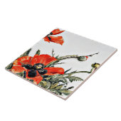 デマス – 赤いポピー人気があるズ絵画たち。 タイル (側面)