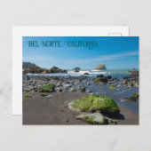 デマーティンビーチデルノルテカリフォルニア ポストカード (正面/裏面)
