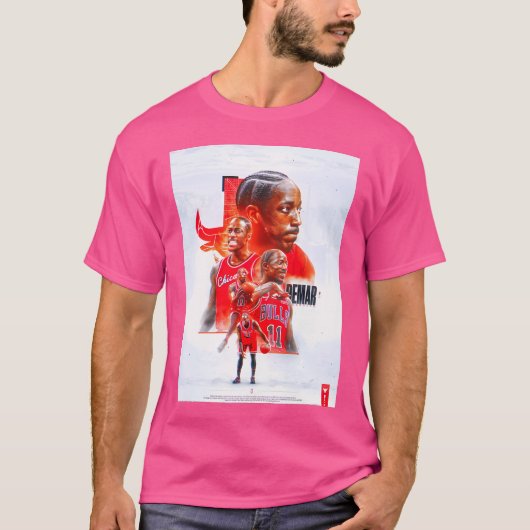 デマールデロザン11シカゴバスケットボール Tシャツ (正面)