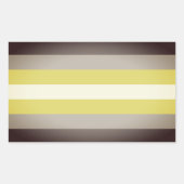 デミエンダープライド 長方形シール (正面)