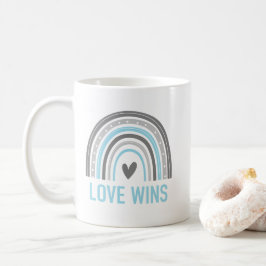 デミガイ・レインボー Love Wins コーヒーマグカップ
