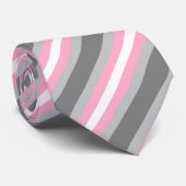 デミガールストライプ ネクタイ (ロール)