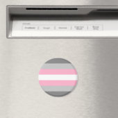 デミガールフラグ LGBT マグネット (インサイチュ (食洗機))