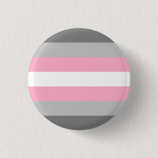 デミガールフラグ LGBT 缶バッジ (正面)