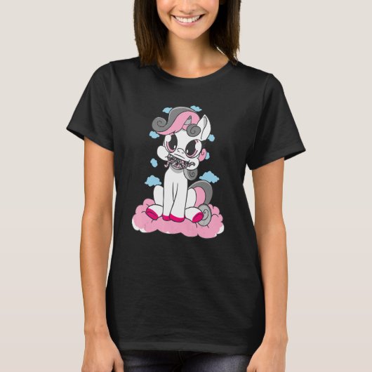 デミギルプライドLgbt Unicorn Demi Girl Lgbtq Dmig Tシャツ (正面)