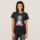 デミギルプライドLgbt Unicorn Demi Girl Lgbtq Dmig Tシャツ (正面フル)