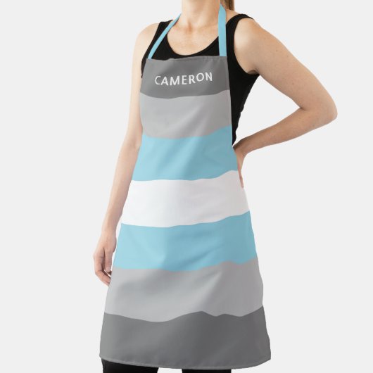 デミギーモノグラムの国旗 エプロン (インサイチュ)