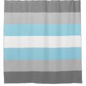 デミギー国旗 シャワーカーテン (正面)