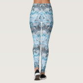 デミボードラゴンダマスク – スタイリッシュプライド国旗の色 レギンス (裏面)