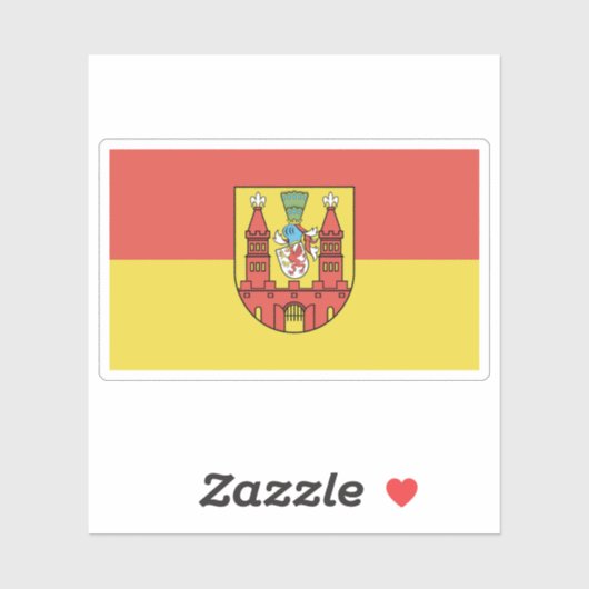 デミン国旗 シール (シート)