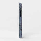 *~*デミン黒巻きピンクの花 Case-Mate iPhoneケース (裏面/左)