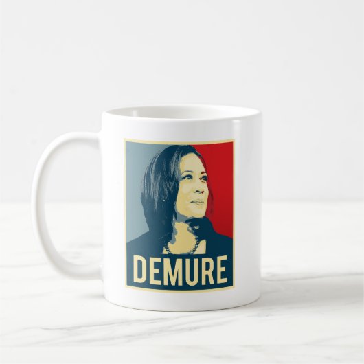 デムレとマインドフルKamala Harris コーヒーマグカップ (左)
