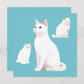 デムレキャッツ誕生日カード (正面/裏面)