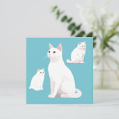 デムレキャッツ誕生日カード カード (スタンド正面)