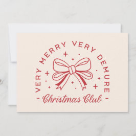 デムレクリスマスコケットの美学 シーズンカード