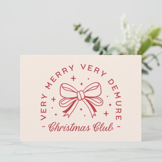 デムレクリスマスコケットの美学 シーズンカード (スタンド正面)