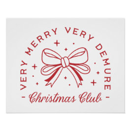 デムレクリスマスコケットの美学 ポスター